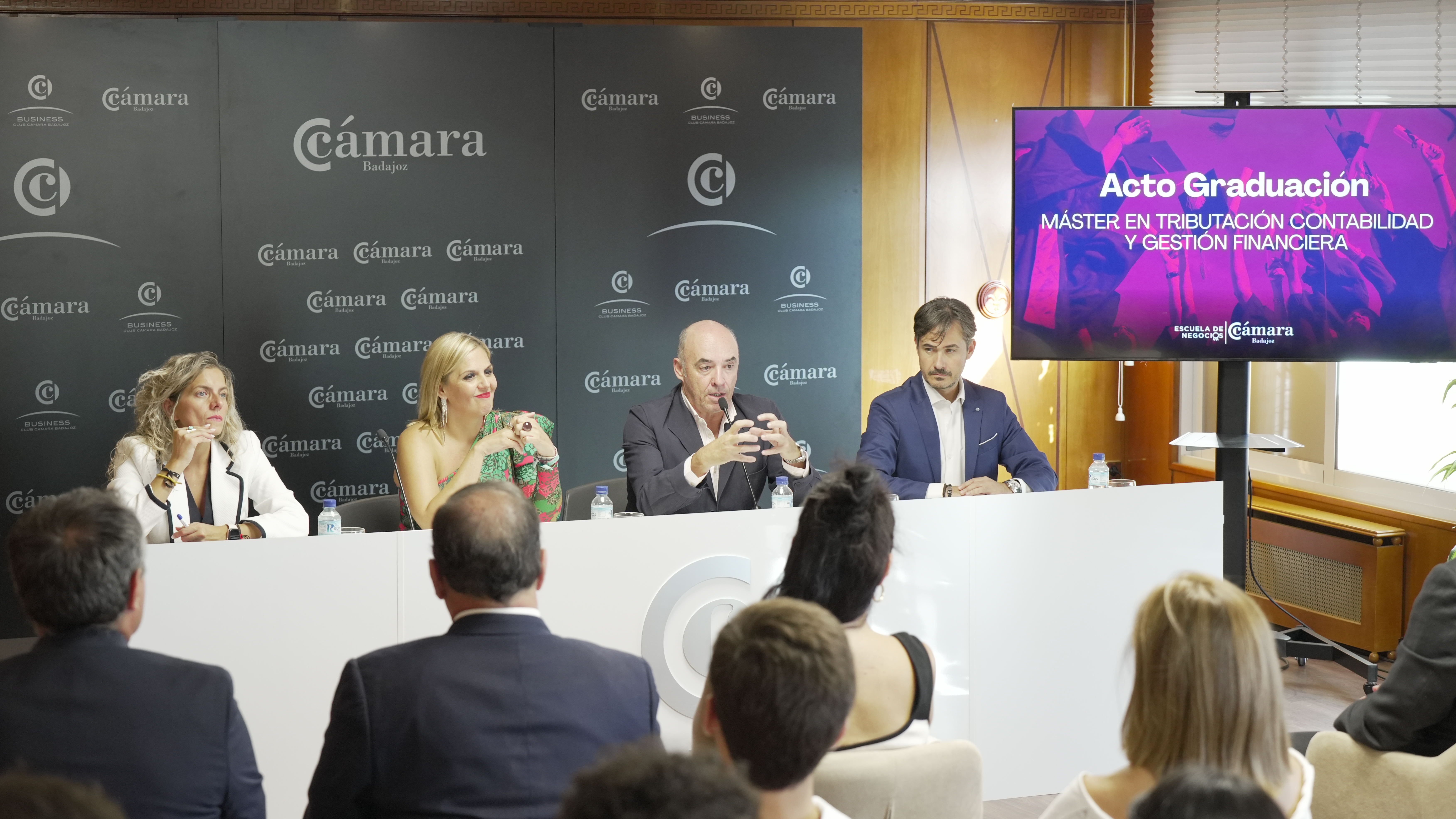 Clausura de la XXX edición del Máster de Tributación, Contabilidad y Gestión Financiera de la Cámara de Comercio de Badajoz
