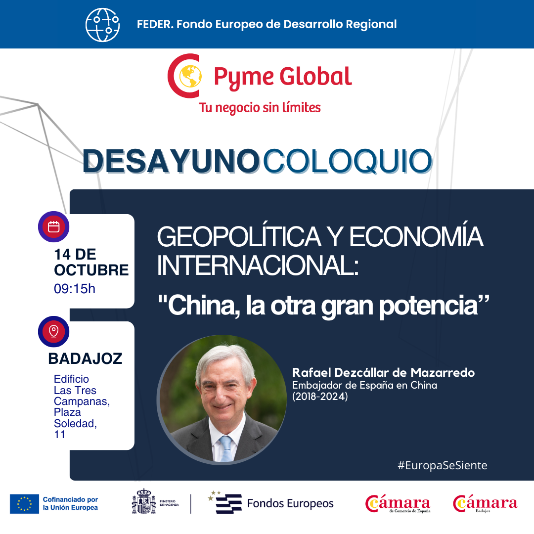 Desayuno-Coloquio: "Geopolítica y Economía Internacional. China, la otra gran potencia"