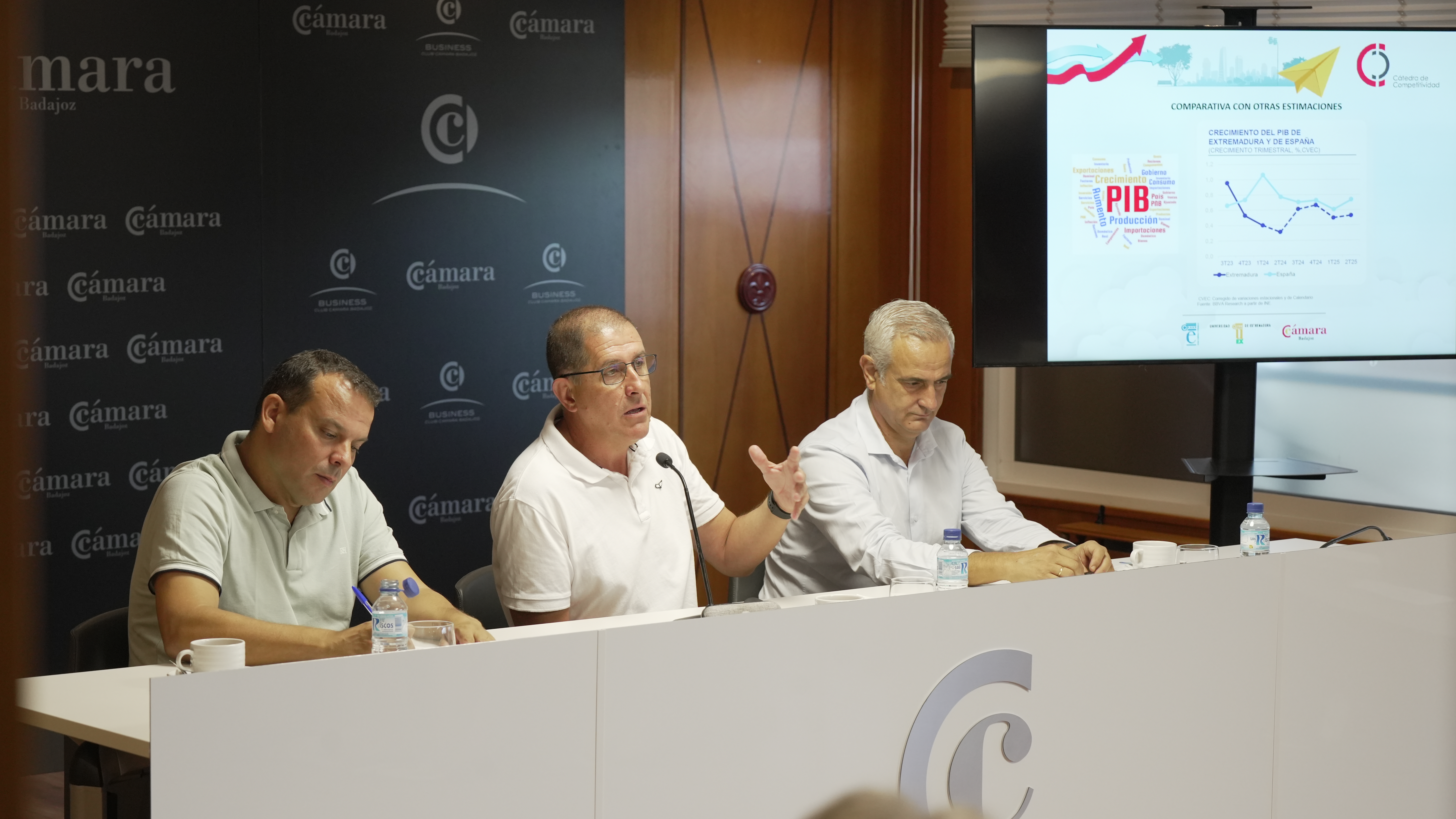 El nuevo informe de la Cátedra de Competitividad de la Cámara refleja la reactivación de la economía extremeña