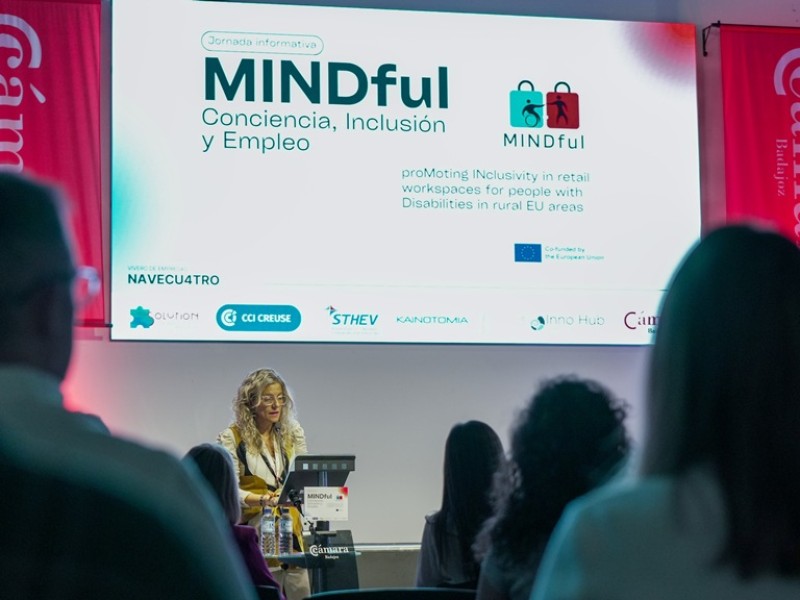 Culmina el proyecto MINDful sobre inclusión y accesibilidad en el empleo desarrollado por la Cámara de Badajoz