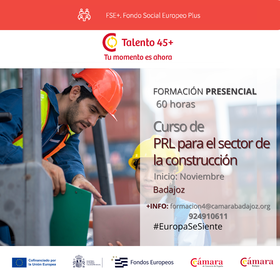 CURSO DE PRL PARA EL SECTOR DE LA CONSTRUCCIÓN