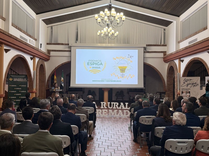 Secoex se alza con el Premio Gran Empresa en los II Premios Espiga Innovación y Sostenibilidad de Caja Rural de Extremadura