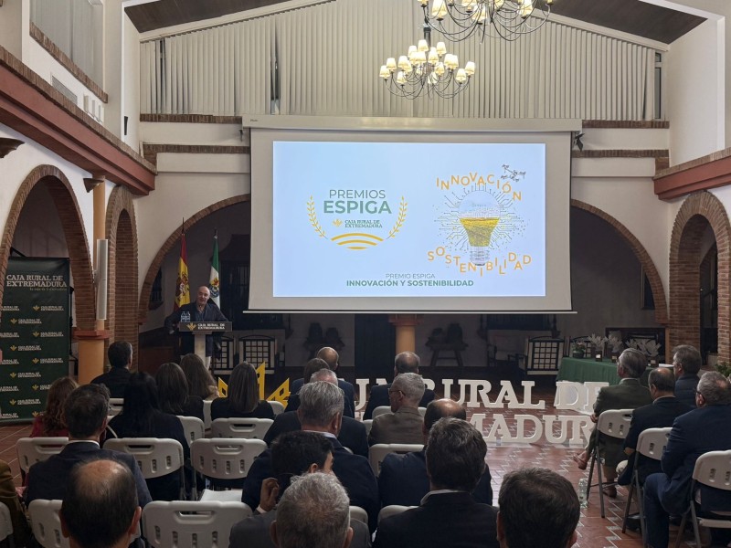Secoex se alza con el Premio Gran Empresa en los II Premios Espiga Innovación y Sostenibilidad de Caja Rural de Extremadura