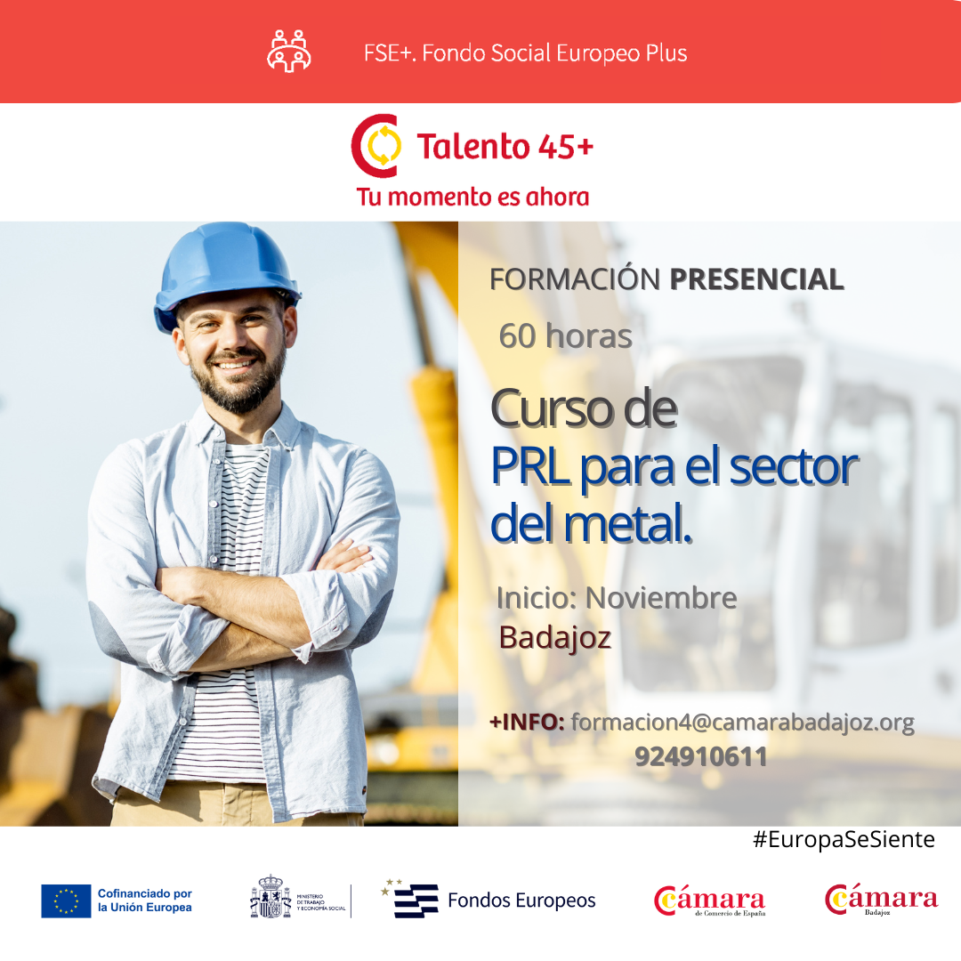 CURSO DE PRL PARA EL SECTOR DEL METAL