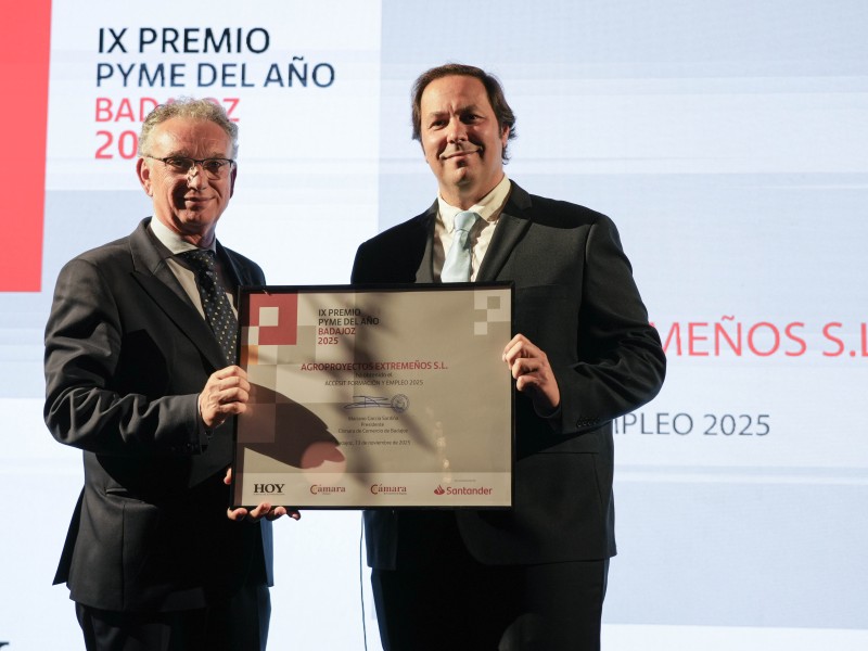 Metal Frame, Pyme del año 2025 de Badajoz