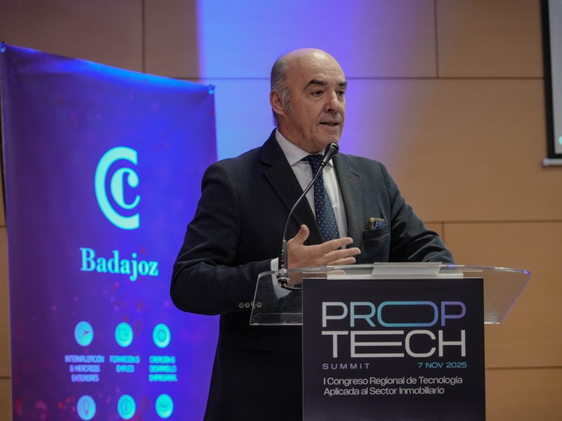 El I Congreso Regional Inmobiliario PropTech de la Cámara de Badajoz reúne a más de un centenar de empresarios del sector