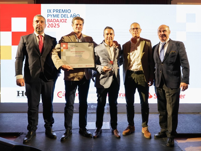 Metal Frame, Pyme del año 2025 de Badajoz