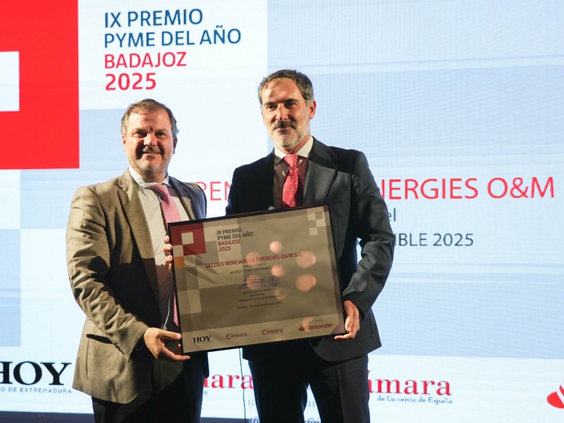 Metal Frame, Pyme del año 2025 de Badajoz