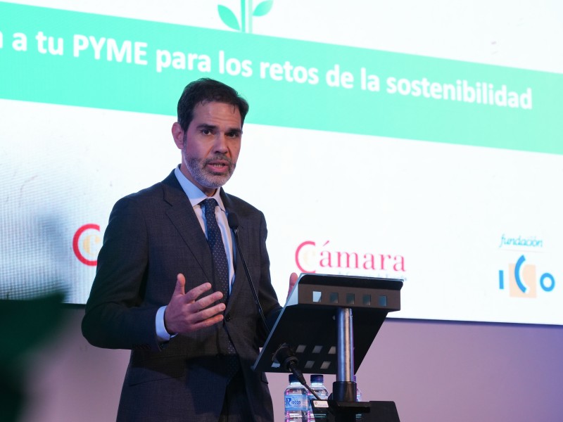 Badajoz impulsa la sostenibilidad empresarial con una jornada organizada por la Cámara de Comercio de España, la Cámara de Comercio de Badajoz y la Fundación ICO