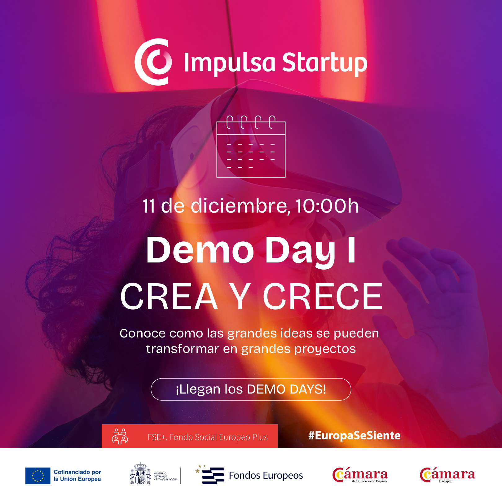 Demo Day I CREA Y CRECE: El impulso que transforma ideas en futuro