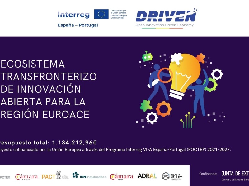 DRIVEN: Open Innovation Driven Economy  Programa España & Portugal (POCTEP) 2021-2027