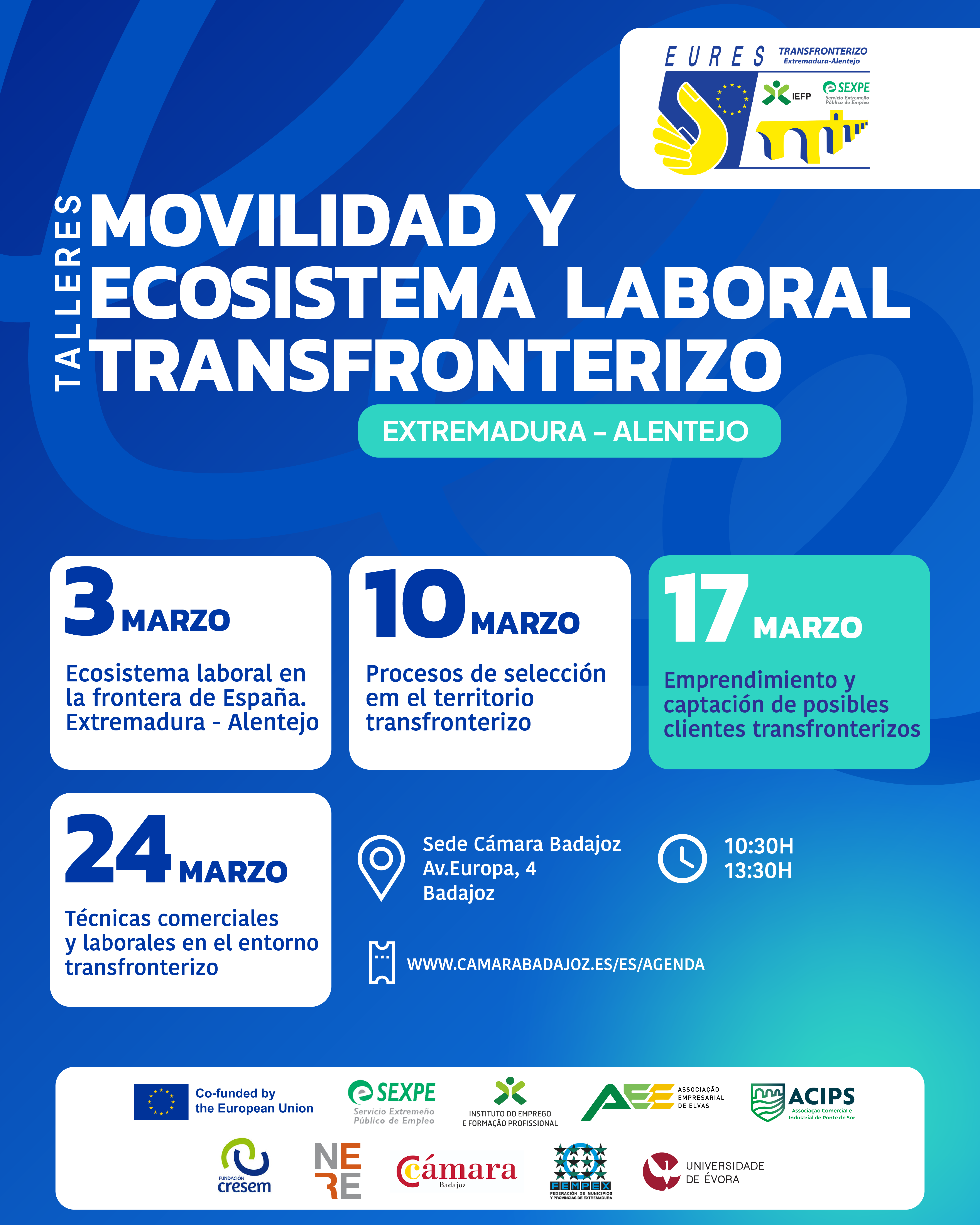 Taller Ecbalex - Ecosistema laboral en la frontera de España (Extremadura) – Portugal (Alentejo)