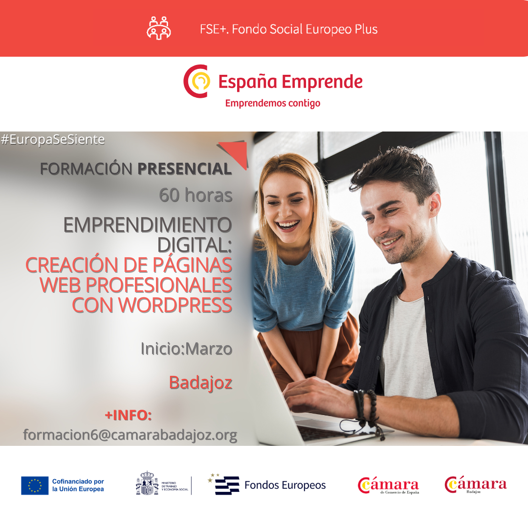 EMPRENDIMIENTO DIGITAL: CREACIÓN DE PÁGINAS WEB PROFESIONALES CON WORDPRESS