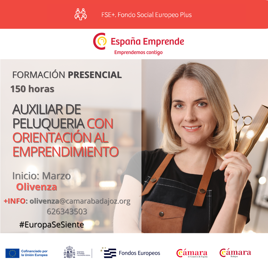 AUXILIAR DE PELUQUERIA CON ORIENTACIÓN AL EMPRENDIMIENTO