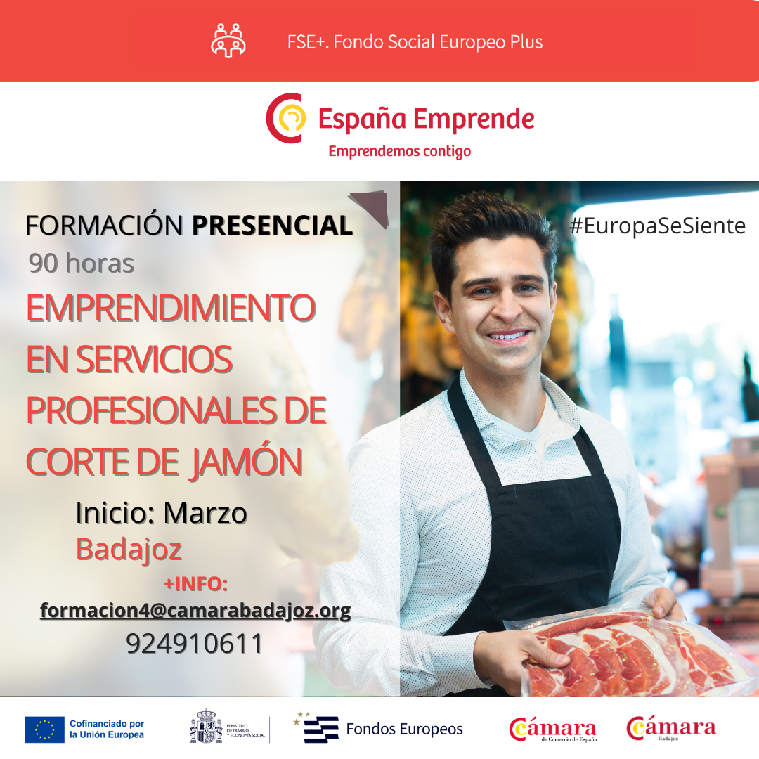 EMPRENDIMIENTO EN SERVICIOS PROFESIONALES DE CORTE DE JAMÓN