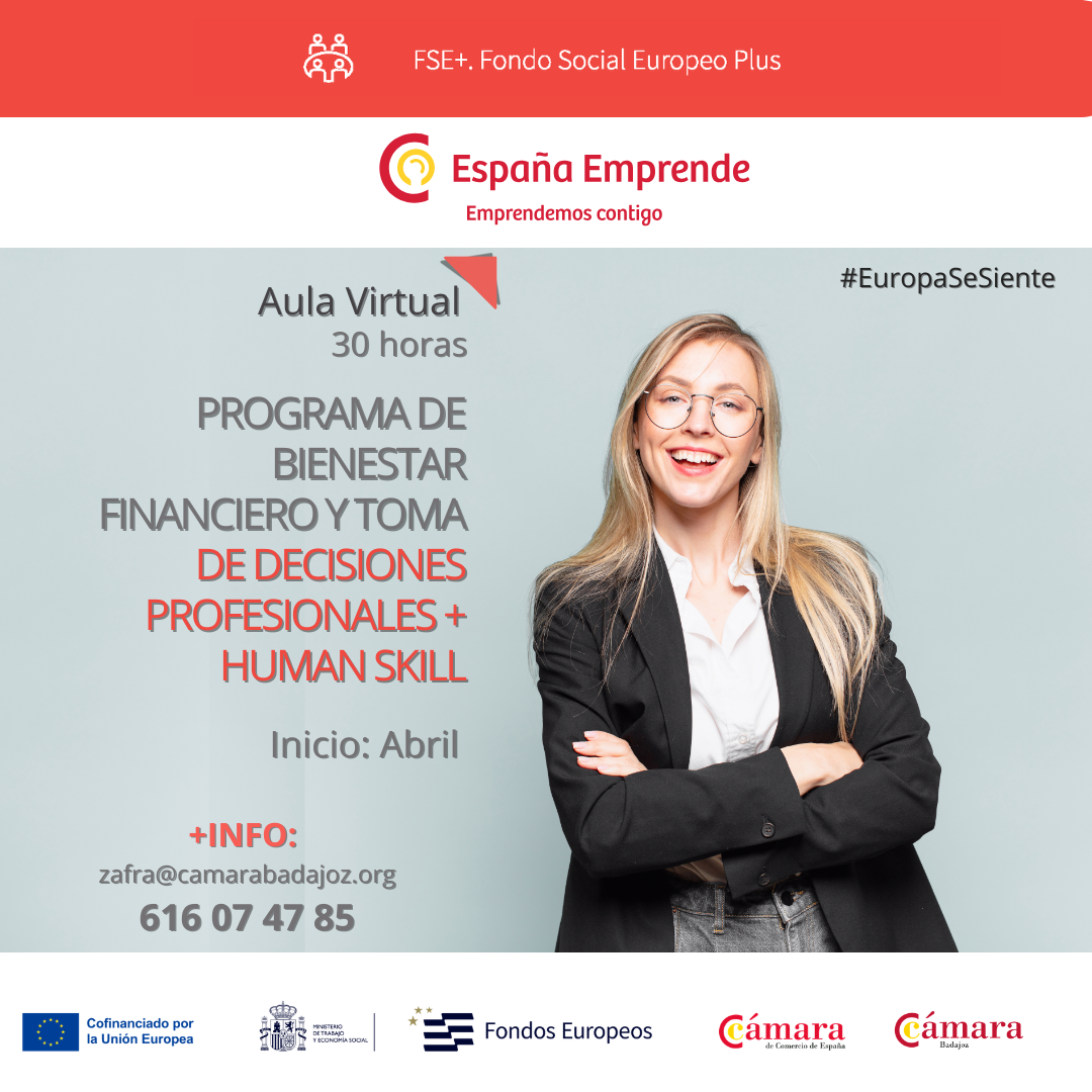PROGRAMA DE BIENESTAR FINANCIERO Y TOMA DE DECISIONES PROFESIONALES + HUMAN SKILL