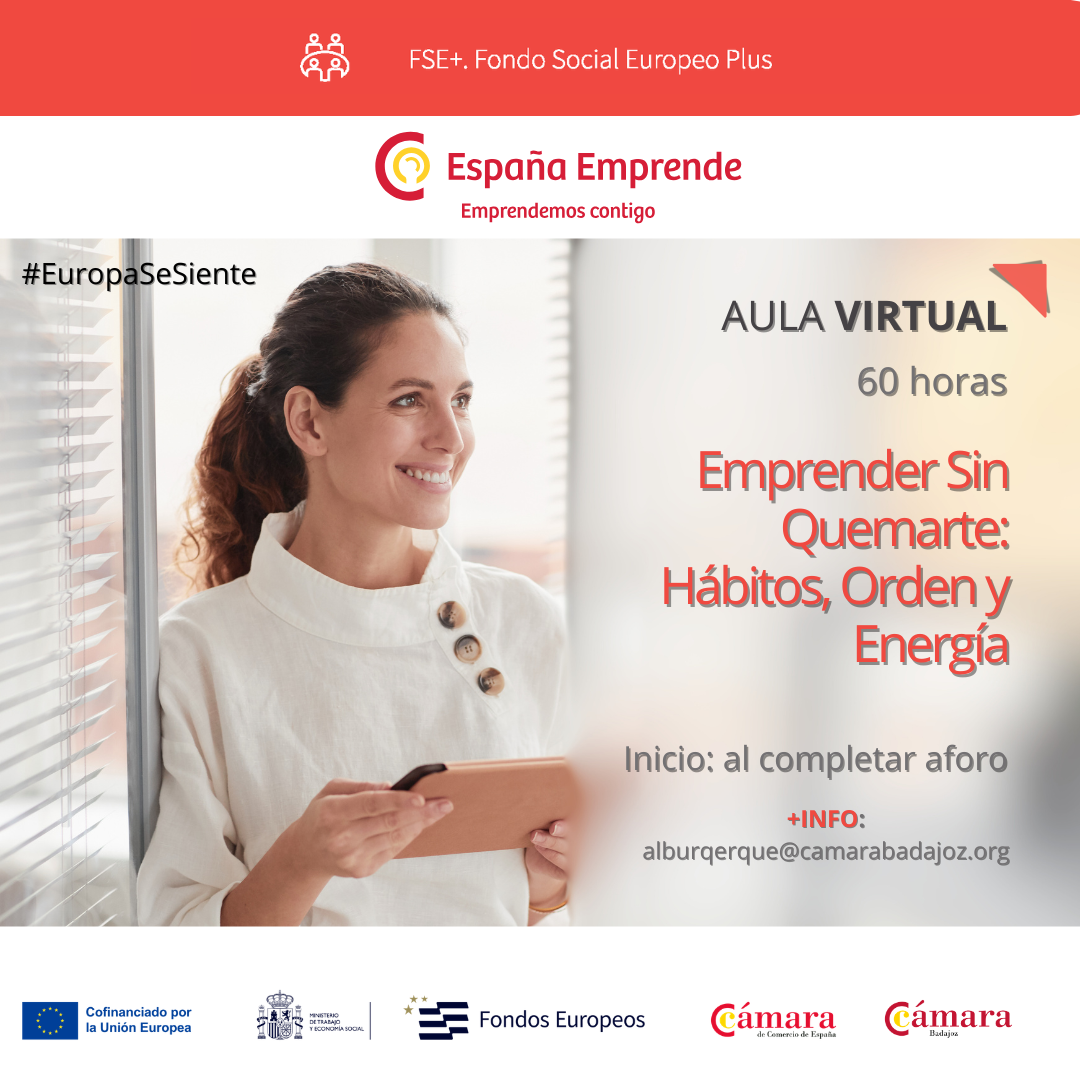 EMPRENDER SIN QUEMARTE: HÁBITOS, ORDEN Y ENERGÍA