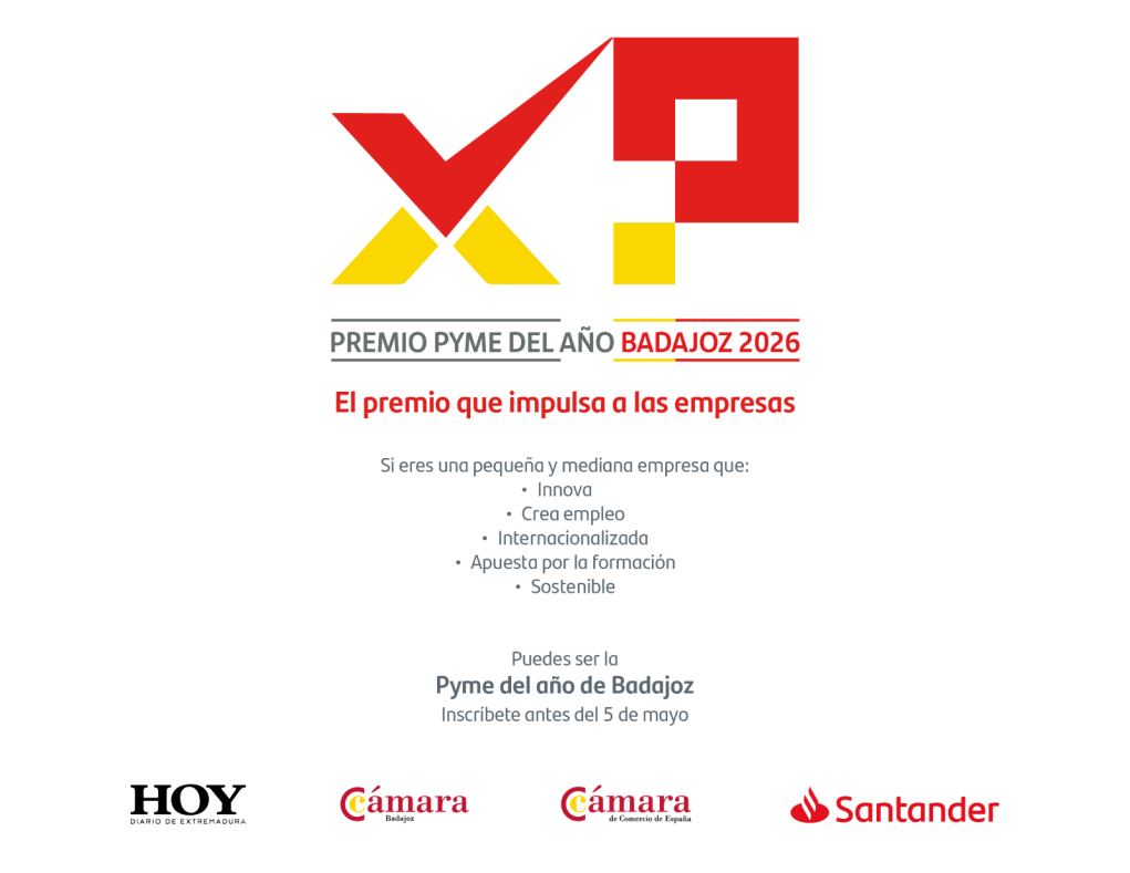 Banco Santander y Cámara de España amplían hasta el 5 de mayo el plazo para inscribirse en el Premio Pyme del Año 2026