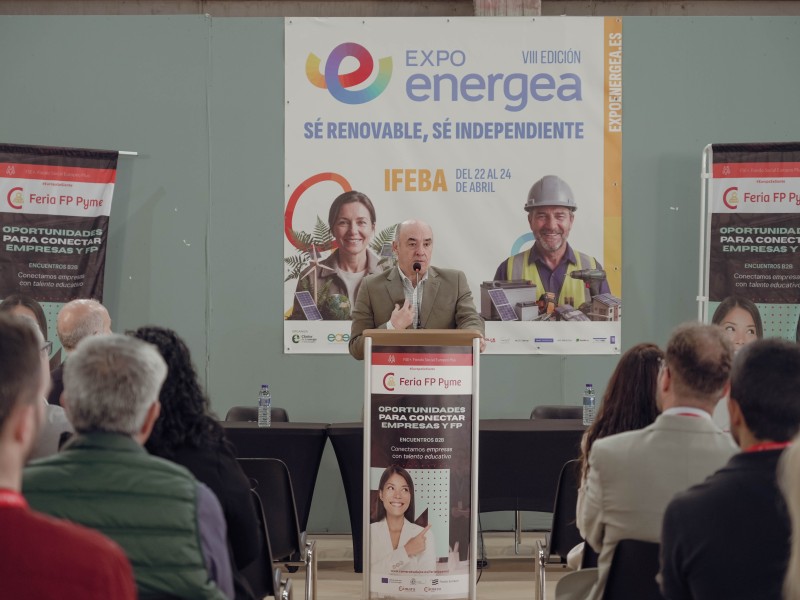 Conexión entre empresa y talento con la I Feria FP Pyme de la Cámara de Badajoz en el marco de Expoenergea 2026