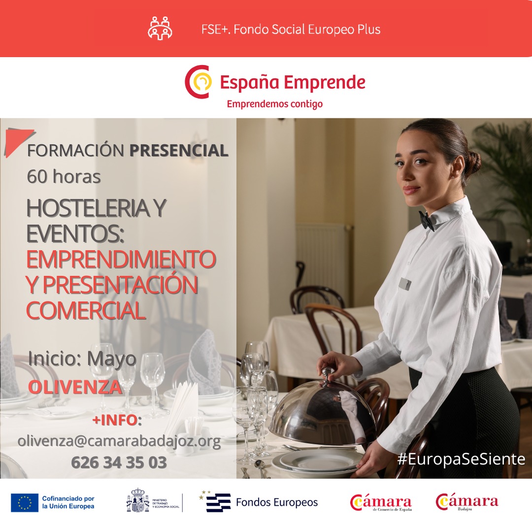 HOSTELERIA Y EVENTOS: EMPRENDIMIENTO Y PRESENTACIÓN COMERCIAL