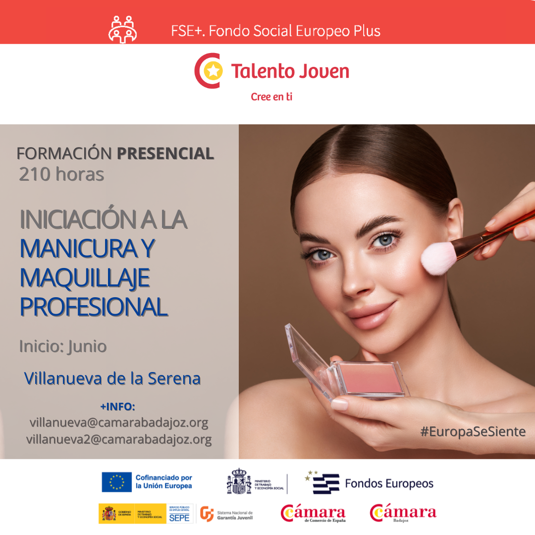 INICIACIÓN A LA MANICURA Y MAUILLAJE PROFESIONAL
