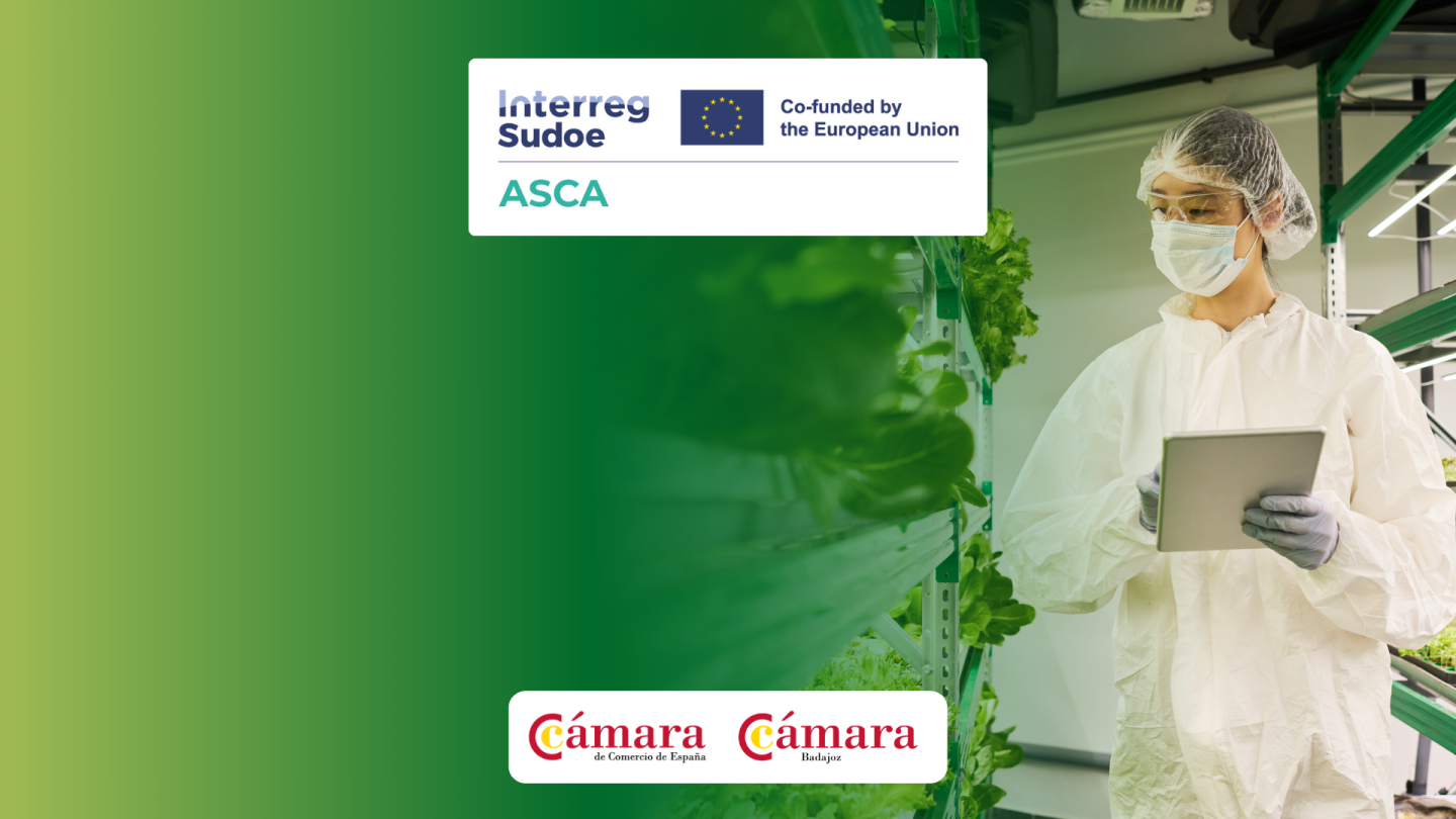 La Cámara de Comercio de Badajoz abre el plazo de inscripción al programa europeo ASCA para impulsar la innovación en pymes agroalimentarias