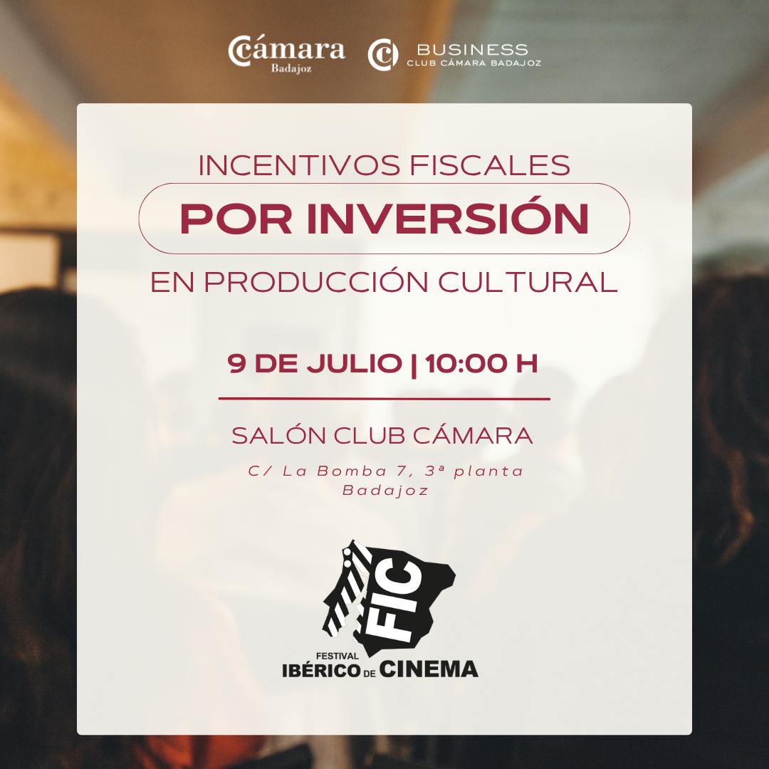 Incentivos fiscales por inversión en producción audiovisual