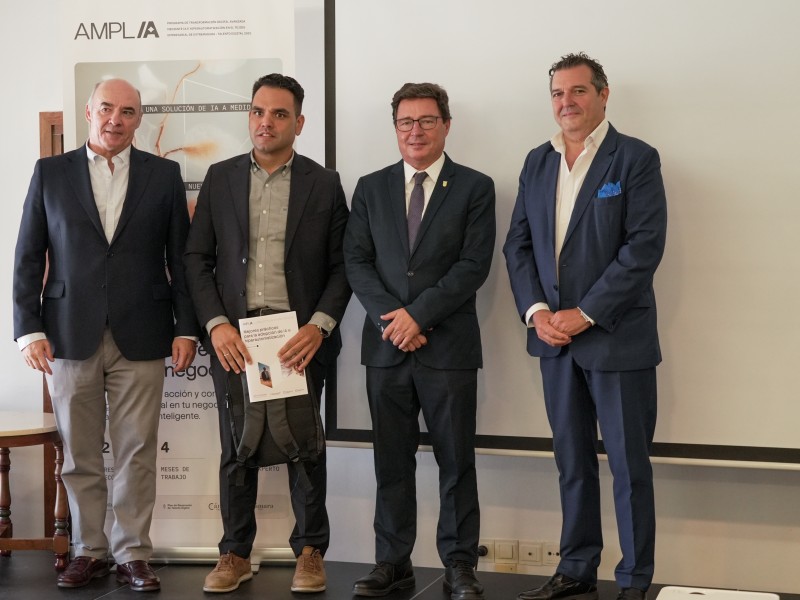 Doce empresas extremeñas completan con éxito el Programa AMPLIA