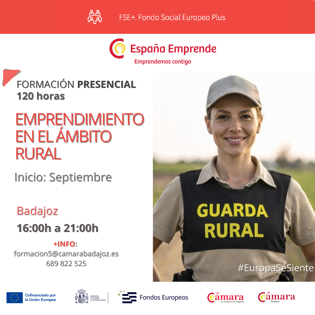 EMPRENDIMIENTO EN EL ÁMBITO RURAL BADAJOZ