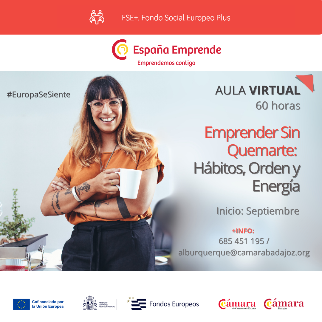 Emprender Sin Quemarte: Hábitos, Orden y Energía