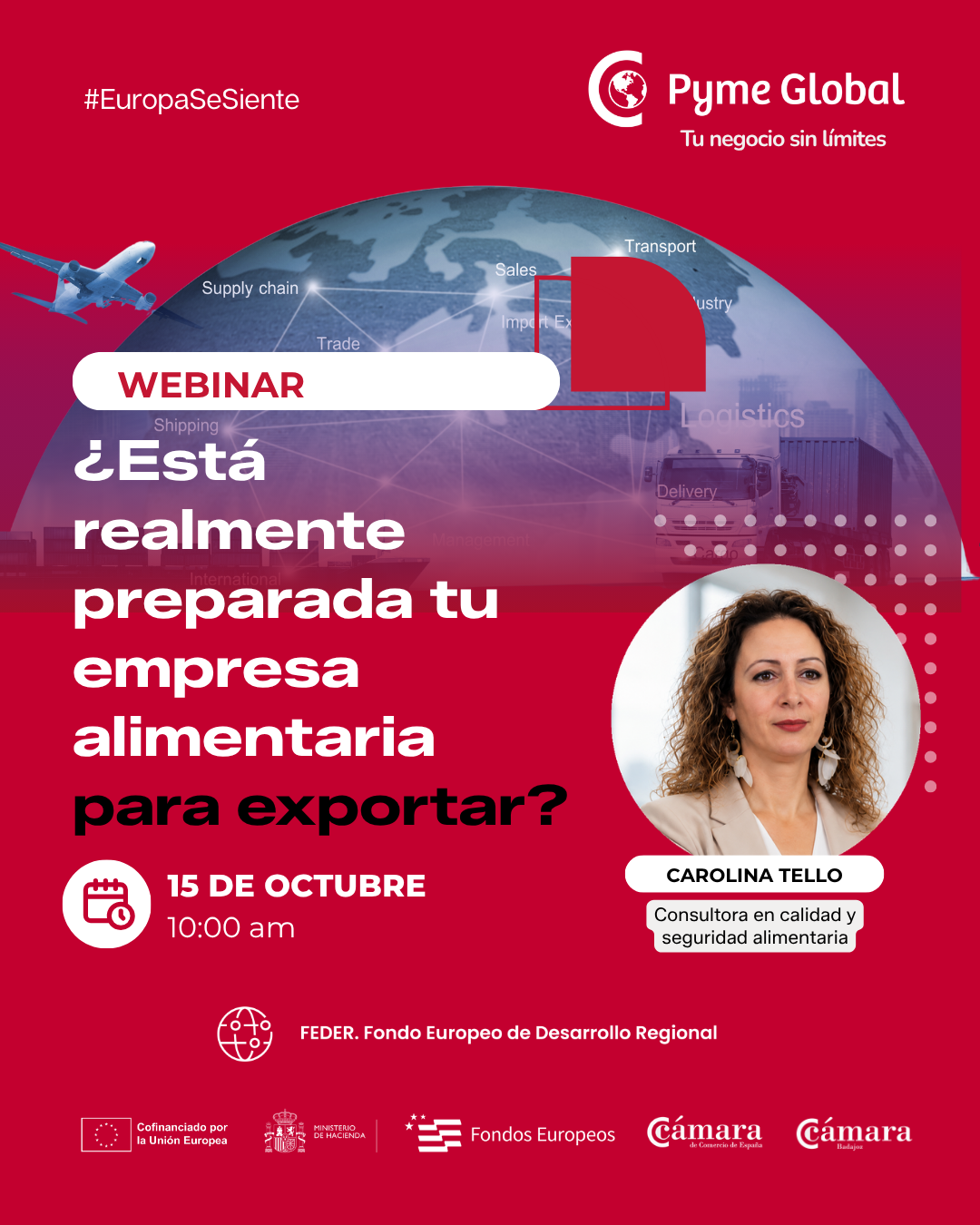 WEBINAR Pyme Global: ¿Está realmente preparada tu empresa alimentaria para exportar?