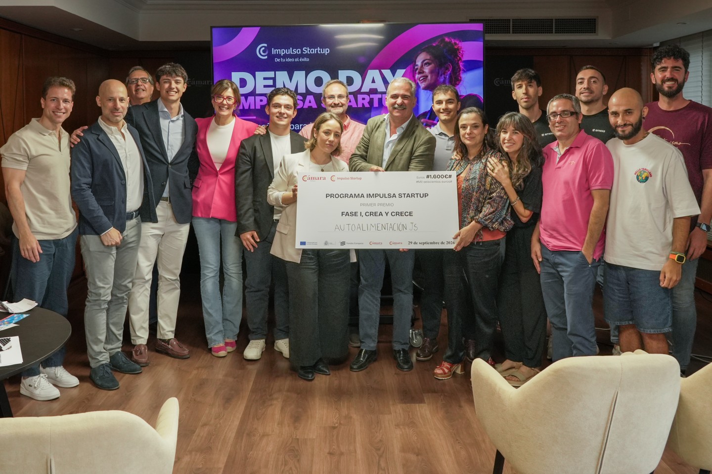 15 proyectos innovadores  en la Fase I “Crea y Crece” del programa Impulsa Start up