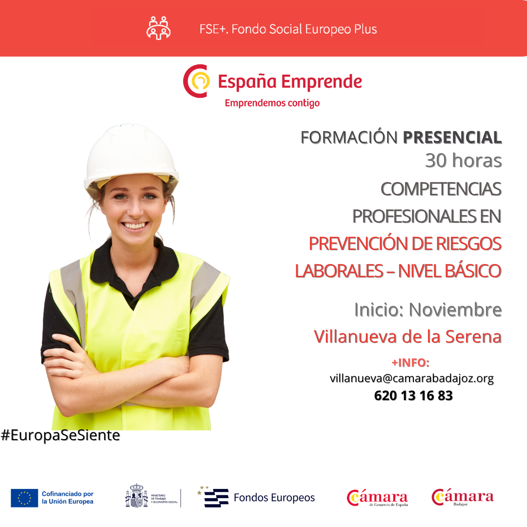COMPETENCIAS PROFESIONALES EN PREVENCIÓN DE RIESGOS LABORALES – NIVEL BÁSICO