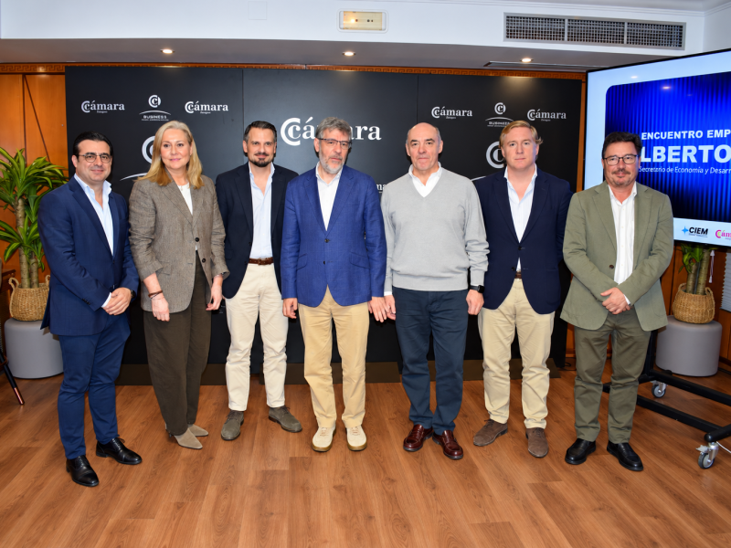 CIEM y Cámara de Badajoz reúnen al empresariado en un encuentro con Alberto Nadal