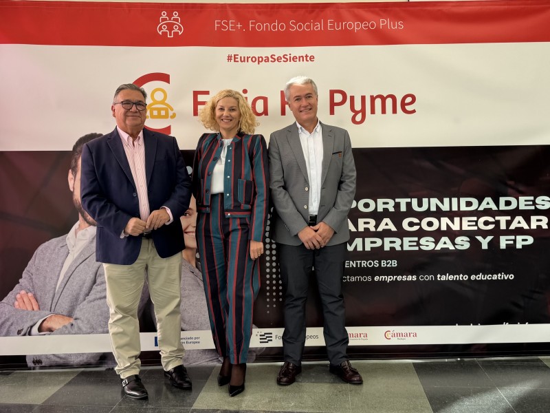 Más de un centenar de asistentes en la Feria FP Pyme de Almendralejo de la Cámara de Comercio de Badajoz