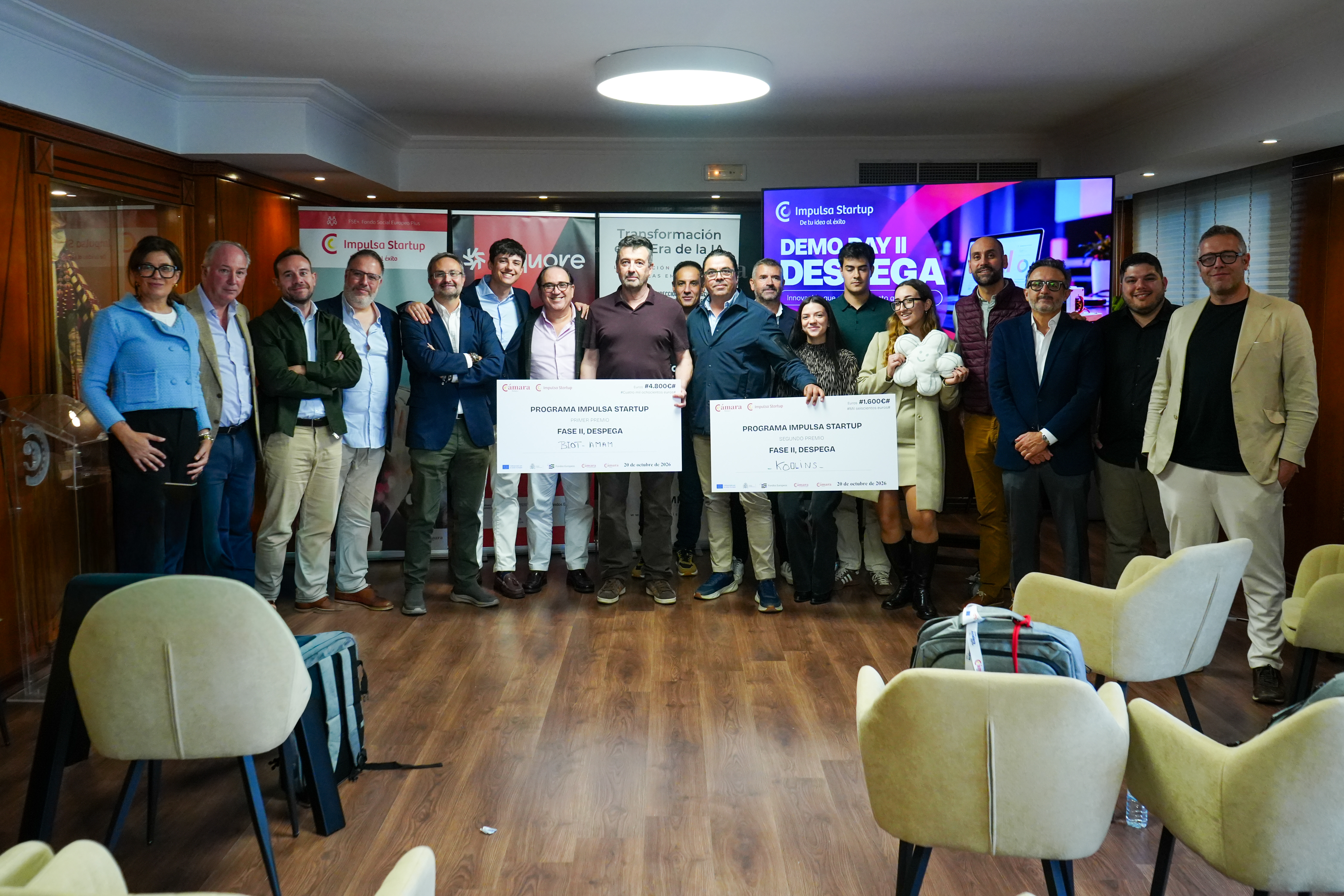 15 startups avanzan de la mano del programa Impulsa Startup de la Cámara de Badajoz