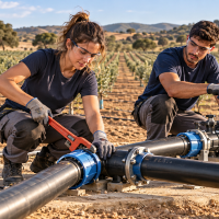 Fontaneros para instalaciones de riego agrícola