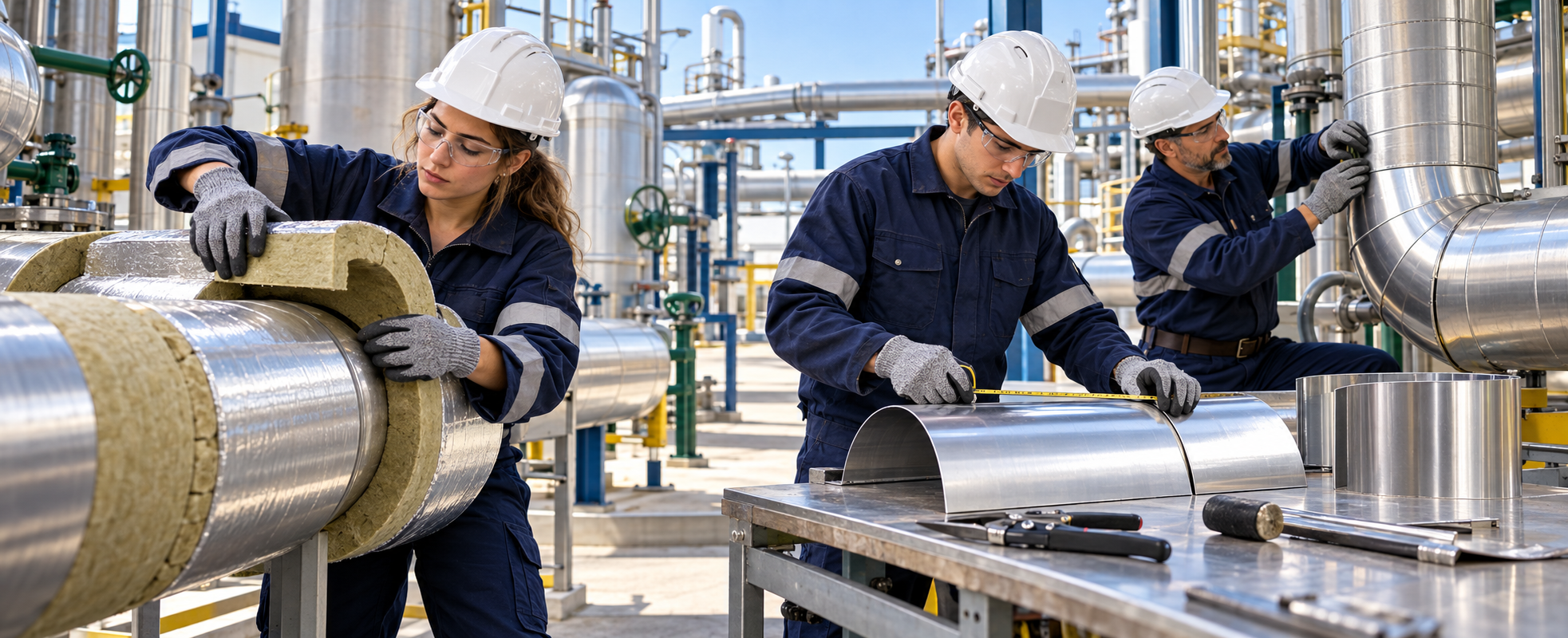 Profesionales para Aislamientos Industriales (Calorifugador)